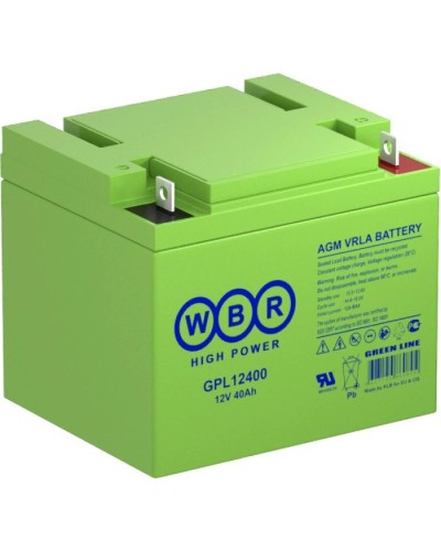WBR GPL12400. Аккумулятор герметичный свинцово-кислотный. WBR в Волгограде