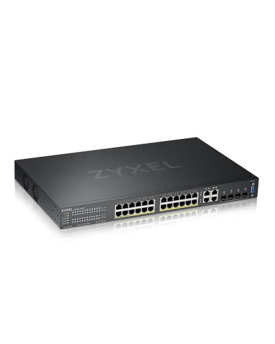 GS2220-28HP-EU0101F. Гибридный L2 коммутатор PoE+. ZYXEL в Волгограде