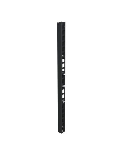 Организатор вертикальный с крышкой 47U, 90мм, для IT-CQE черный (R5VRPC4790B). Организатор вертикальный с крышкой. ДКС в Волгограде