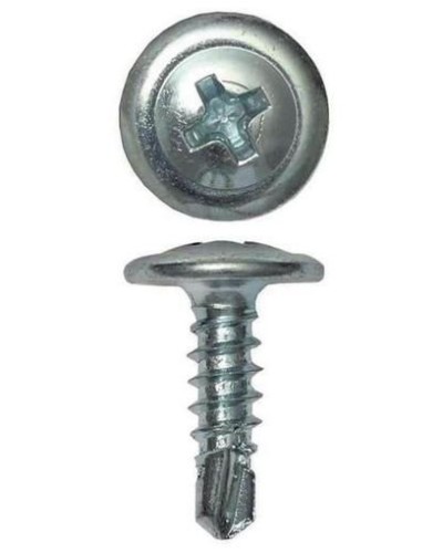 Саморез с пресс-шайбой 4.2х32 со сверлом (200 шт) (CM274032). Саморез с пресс-шайбой. ДКС в Волгограде