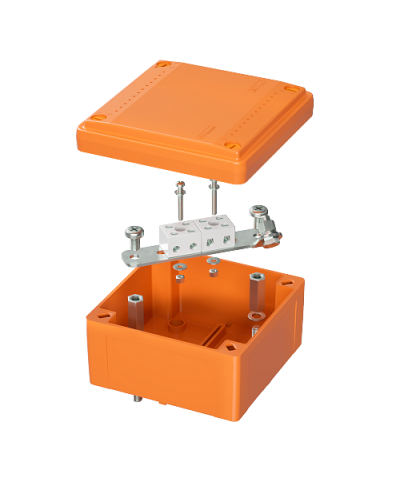 Коробка FS 100х100х50 4P (FSB10404): Коробка ответвительная огнестойкая из термопласта в Волгограде