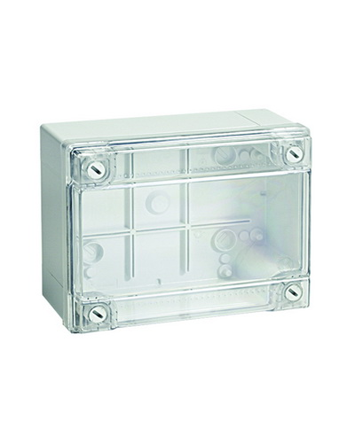 Коробка ответвительная с гладкими стенками IP56, 300х220х120 (54320). Коробка ответвительная с гладкими стенками и прозрачной крышкой. ДКС в Волгограде