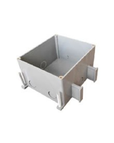 Коробка для люков в пол на 2 поста BOX/2+2ST66 (70125): Коробка для люков в пол на 2 поста 45х45мм + 2 модуля 45х22,5 (70025), пластик в Волгограде