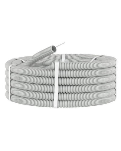 Труба HFFR тяжелая D40, серая (21140HF-GR): Труба гофрированная, с зондом, не распространяющая горение, без галогена в Волгограде