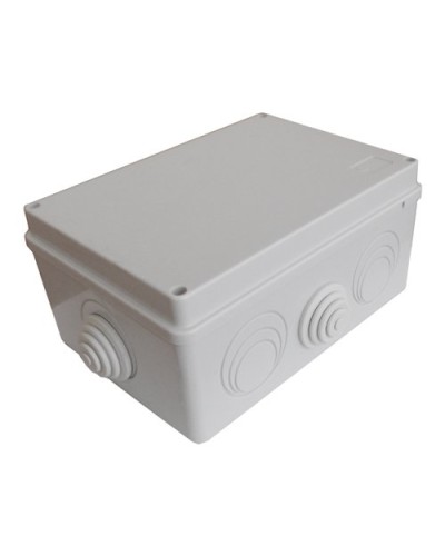 Коробка JBS210 210х150х100, 8 вых., 12P (0,15...2,5мм²) серая (43046HF-GR). Коробка монтажная, огнестойкая, без галогена. Экопласт в Волгограде