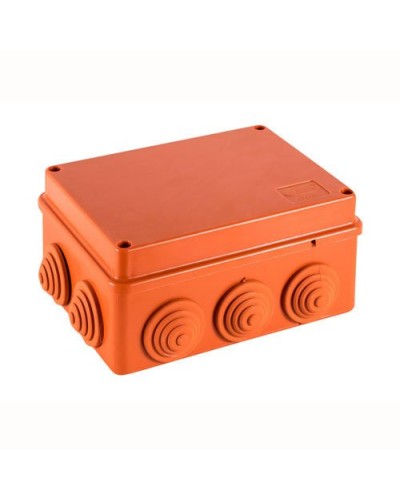 Коробка JBS150 150х110х70, 10 вых., 10P (0,15...2,5мм²) (43089HF). Коробка монтажная, огнестойкая, без галогена. Экопласт в Волгограде