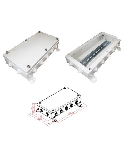 КМ IP55-1530. Коробка монтажная электротехническая. Гефест в Волгограде