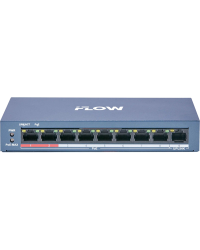 F-SW-EU209POE-V/L. Сетевой PoE коммутатор. i-FLOW в Волгограде
