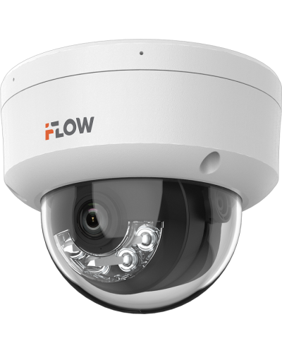 F-IC-2442C2MS(4мм). Бюджетная IP-видеокамера купольная. i-FLOW в Волгограде