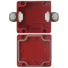 МКС Мороз, 2В, IP66/IP68, красный. Коробка коммутационная металлическая. Магнито-Контакт