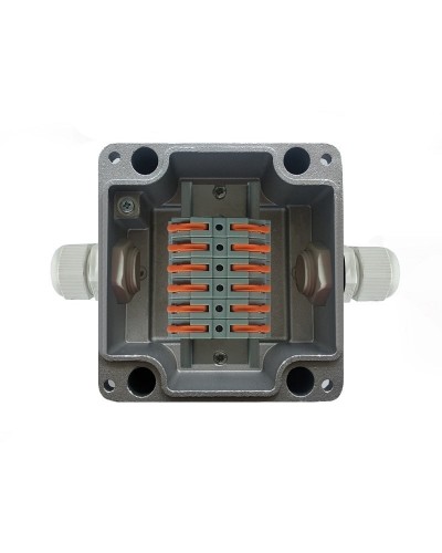 МКС Мороз, 2В, с клеммниками REXANT, IP66/IP68. Коробка коммутационная металлическая. Магнито-Контакт в Волгограде