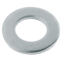 Шайба с узкими полями оцинкованная М10 (DIN 125) (500 шт) (PR08.2375). Шайба с узкими полями оцинкованная. Промрукав