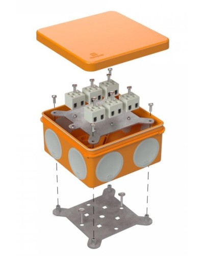 Коробка огнестойкая 60-0300-FR2.5-12 Е15-Е120 100х100х50. Коробка огнестойкая для открытой установки. Промрукав в Волгограде