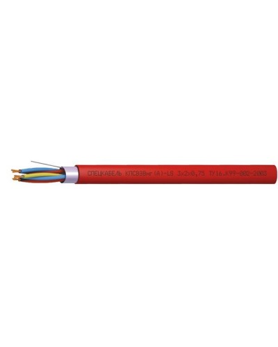 КПСВЭВнг(А)-LS 3х2х1,5 (Спецкабель). Кабель симметричный для систем сигнализации и управления, групповой прокладки, с пониженным дымо- и газовыделением. Спецкабель в Волгограде