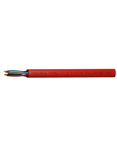 КПСВВнг(А)-LS 3х2х1,5 (Спецкабель). Кабель симметричный для систем сигнализации и управления, групповой прокладки, с пониженным дымо- и газовыделением. Спецкабель в Волгограде