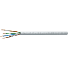 СПЕЦЛАН U/UTP Cat 5e PVC LSнг(А)-LS 4х2х0,52. Кабель «витая пара» (LAN) для структурированных систем связи. Спецкабель